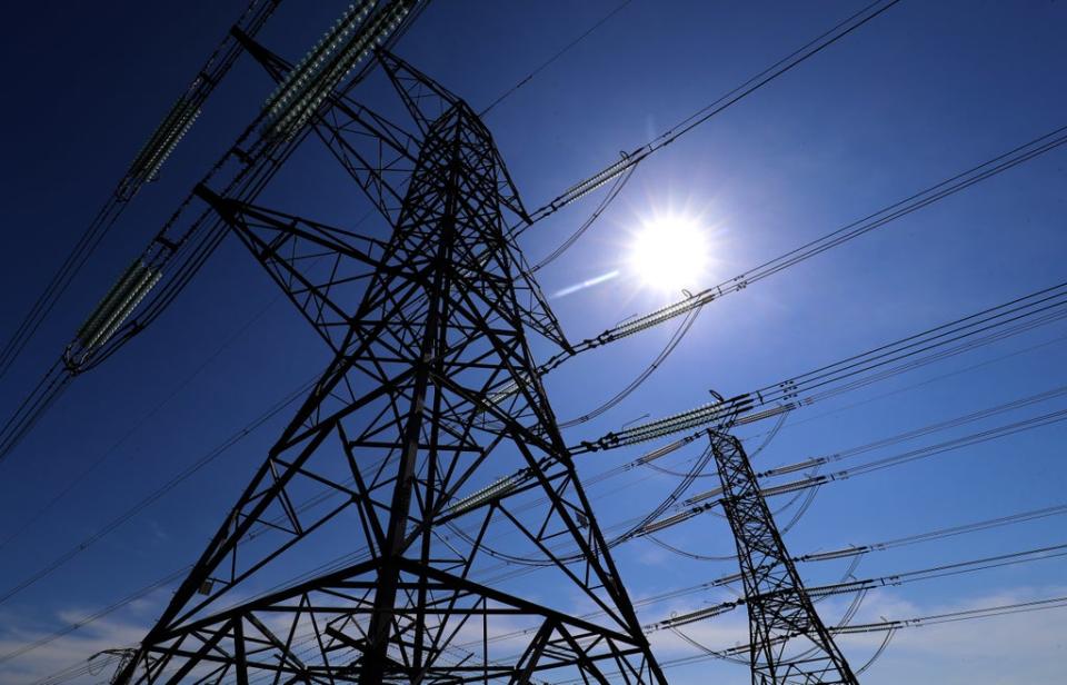Electricity prices have spiked to ‘sky high’ levels. (Gareth Fuller/PA) (PA Archive)