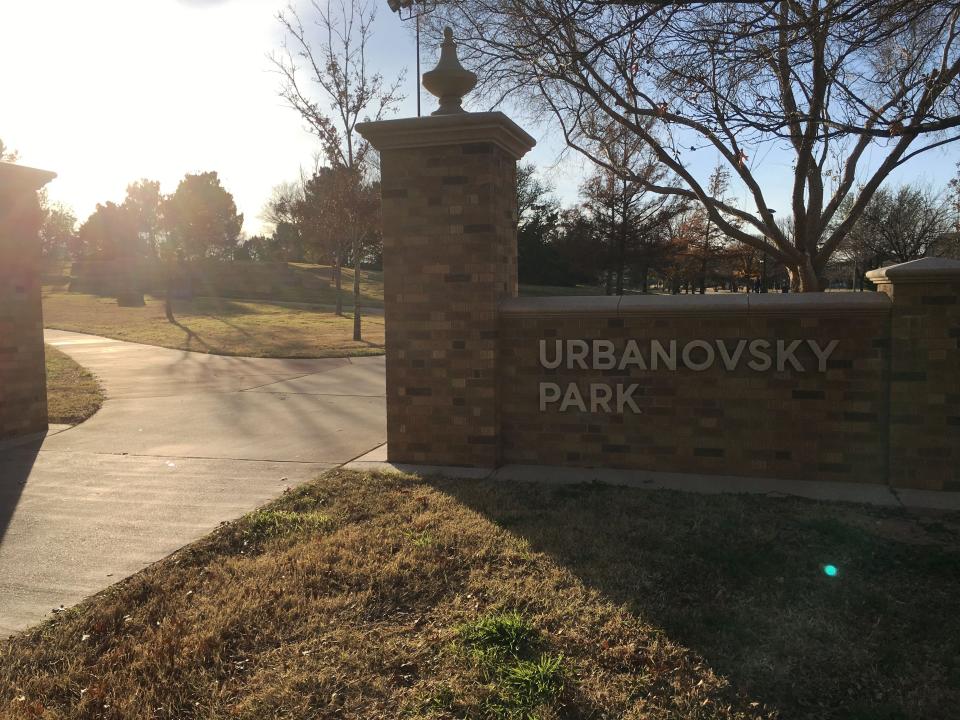 Located southeast of the Student Rec Center, Urbanovsky Park has evolved over the years to include a 645 ft. long lazy river, walking and jogging paths, two picnic gazebos, a “hill amphitheater” that can accommodate 250 people, a rugby field, flexible space for student outdoor activities, a 9 hole disc golf course, and a bonfire pit used during Homecoming.