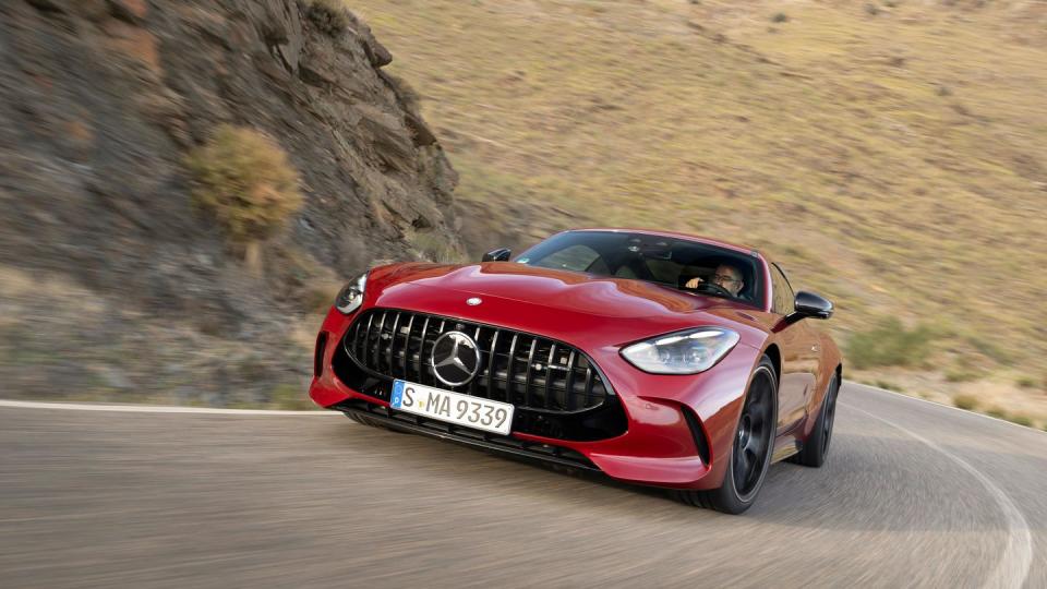 2024 amg gt howlin' across spain