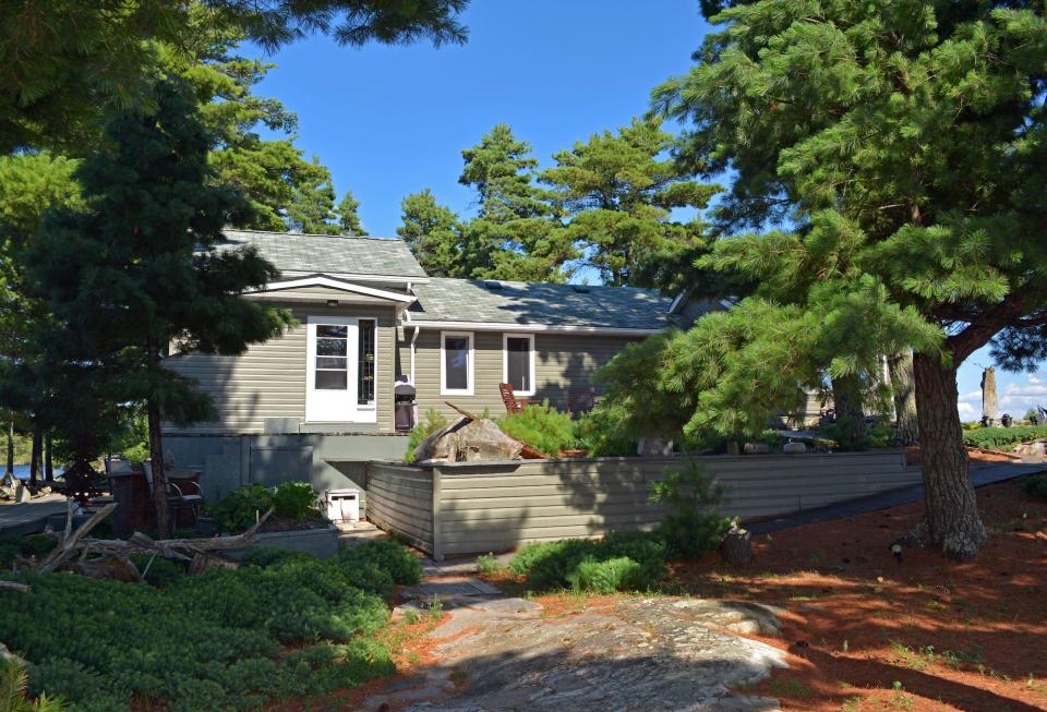 House on Rainy Lake Island