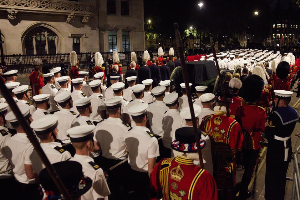 Armed forces are a big presence in the royal event (Getty Images)