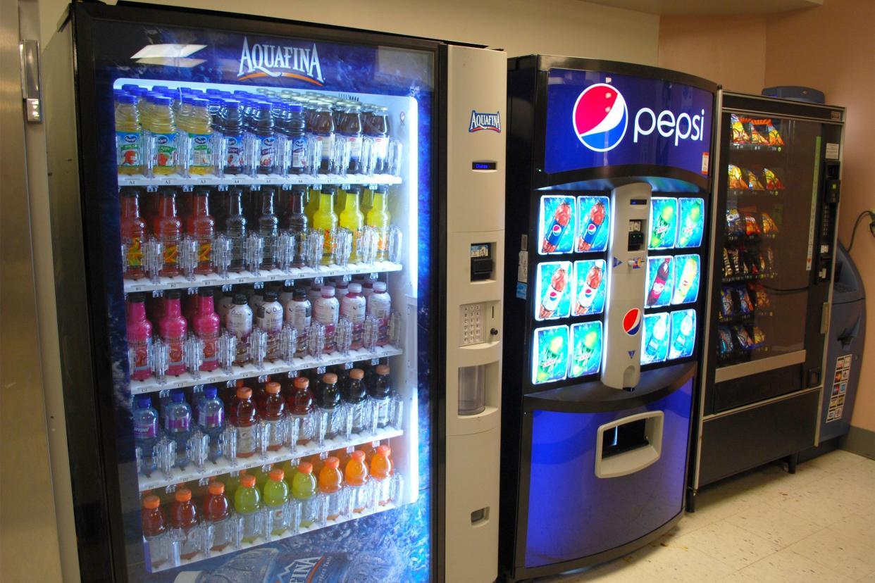 Aquafina/Pepsi Machines