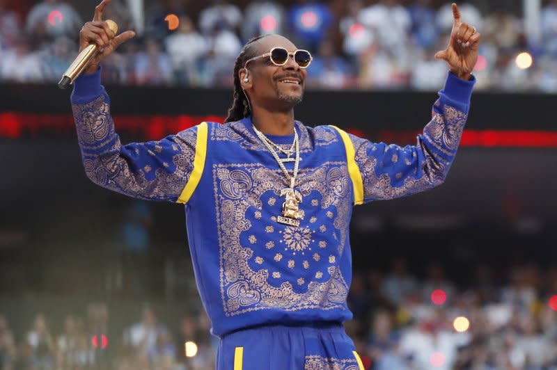 Rapper Snoop Dogg has announced the death of his younger brother. File Photo by John Angelillo/UPI