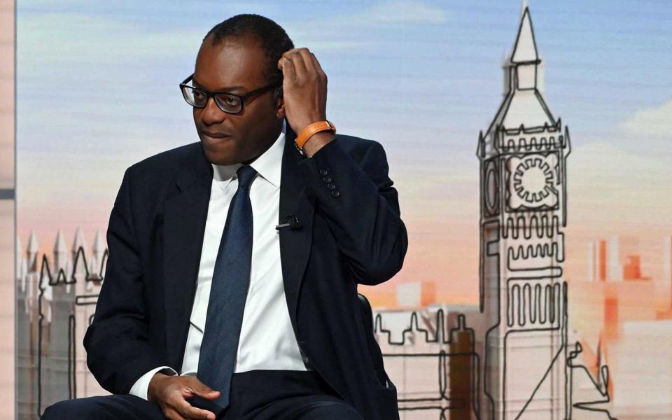 Chancellor Kwasi KWarteng pound markets - JEFF OVERS/AFP