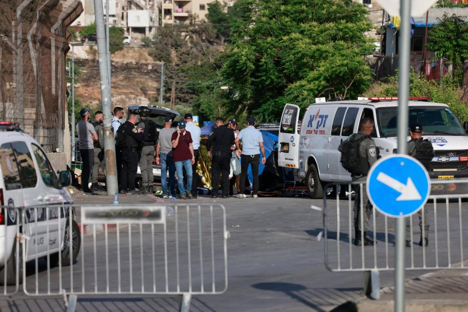 Les secours sont arrivés rapidement sur place  - Menahem KAHANA / AFP