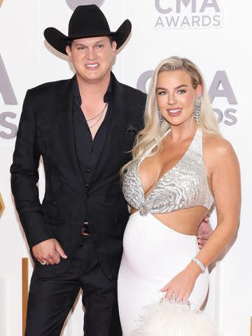 <p>Jason Kempin/Getty </p> Jon Pardi and his wife Summer Pardi attend The 56th Annual CMA Awards on Nov. 9, 2022 in Nashville, Tennessee.