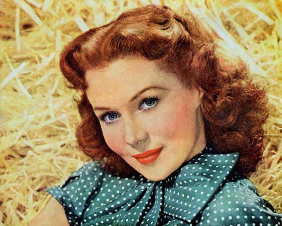 La comédienne Rhonda Fleming, dans les années 1950. - Wikimedia - CC