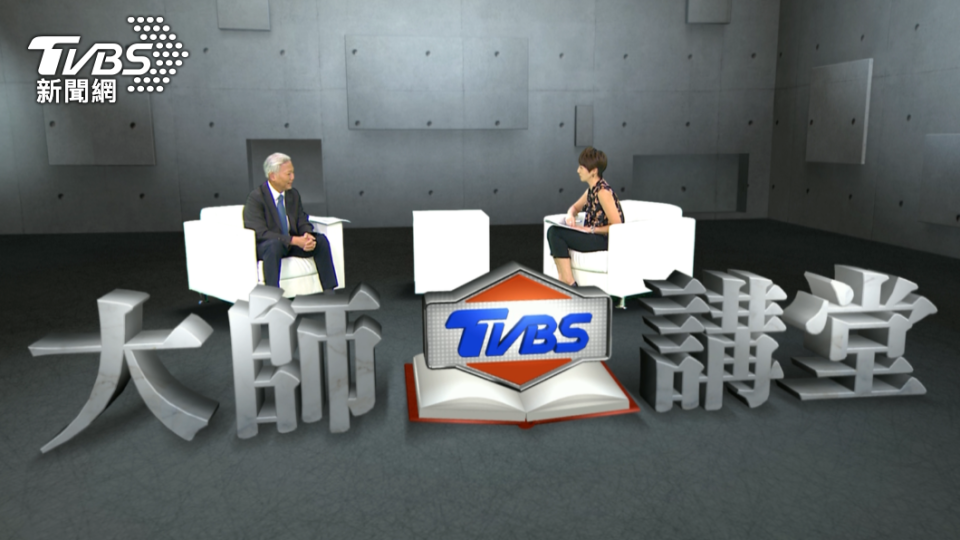  陳培哲接受《TVBS大師講堂》專訪。（圖／TVBS）