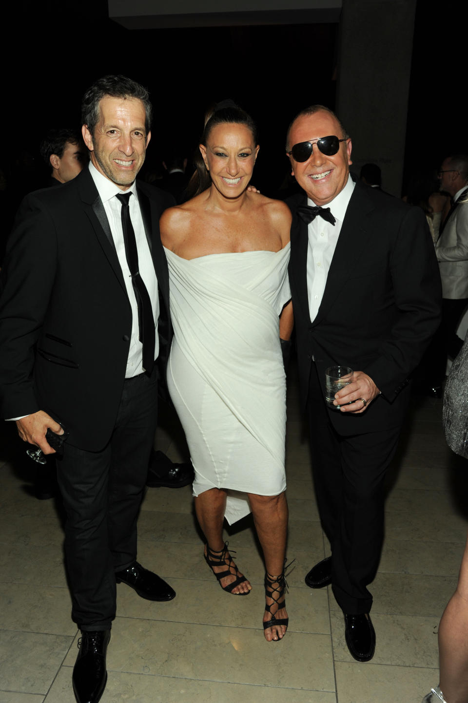 Designers' Kenneth Cole, left, Donna Karan, center and Michael Kors attend the 2013 CFDA Fashion Awards at Alice Tully Hall on Monday, June 3, 2013 in New York. (Photo by Evan Agostini/Invision/AP)