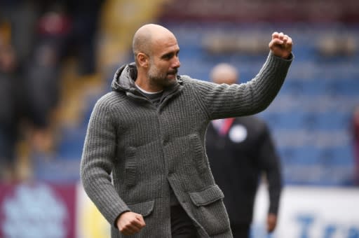 City pride - Pep Guardiola believes overseeing Manchester City's bid for the Premier League title this season ranks as one of his best achievements