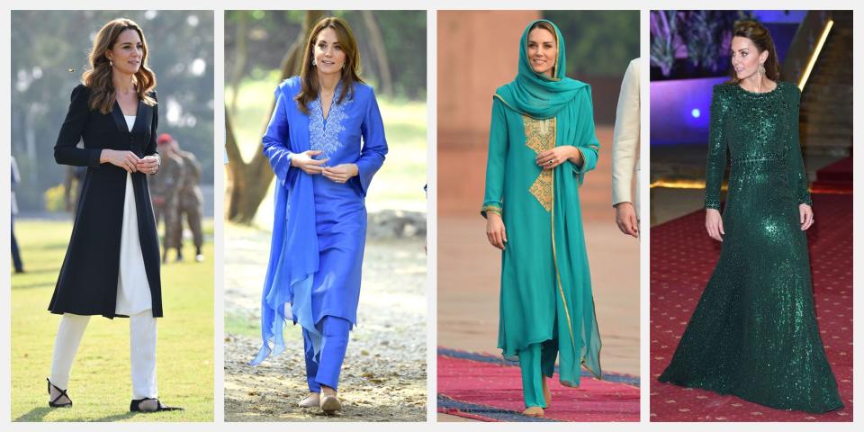 Every Outfit Kate Middleton Wore on the Royal Tour of Pakistan