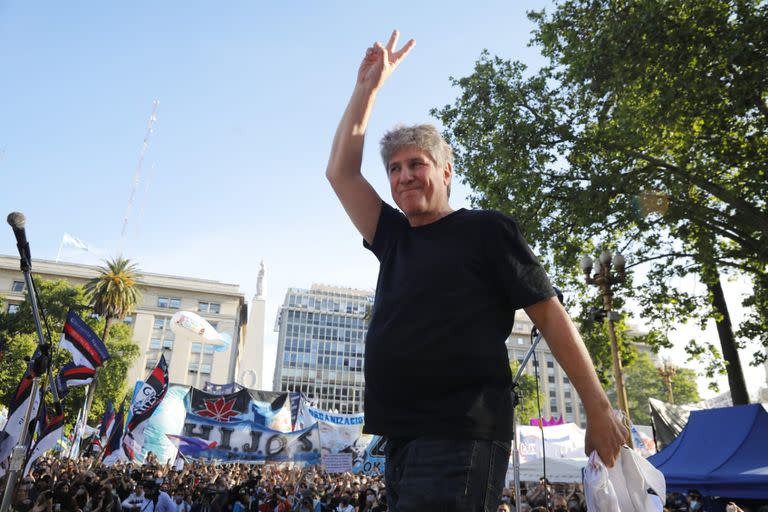 Plaza de Mayo.
Acto por el 17 de octubre.
Amado Boudou.