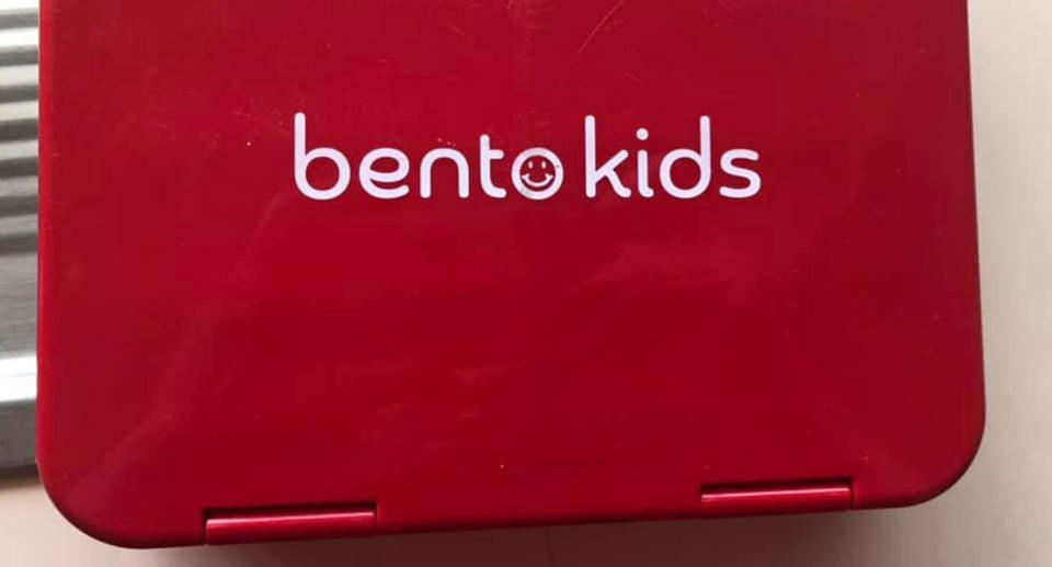 A Perth mum has issued a warning after making a find in her daughter's Bento Kids box. Source: Facebook