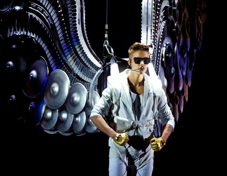 Justin Bieber bei einem Auftritt in China im Jahr 2013. (Bild: ddp Images)