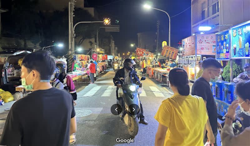 台南漚汪夜市被迫停業，當地人哀號聲不斷。（圖／翻攝google map）