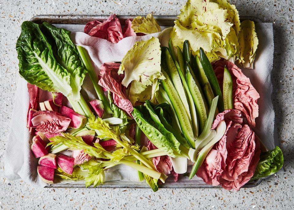 Chris Field and Jessi Okamoto's radicchio brings all the chefs to the greenmarket.