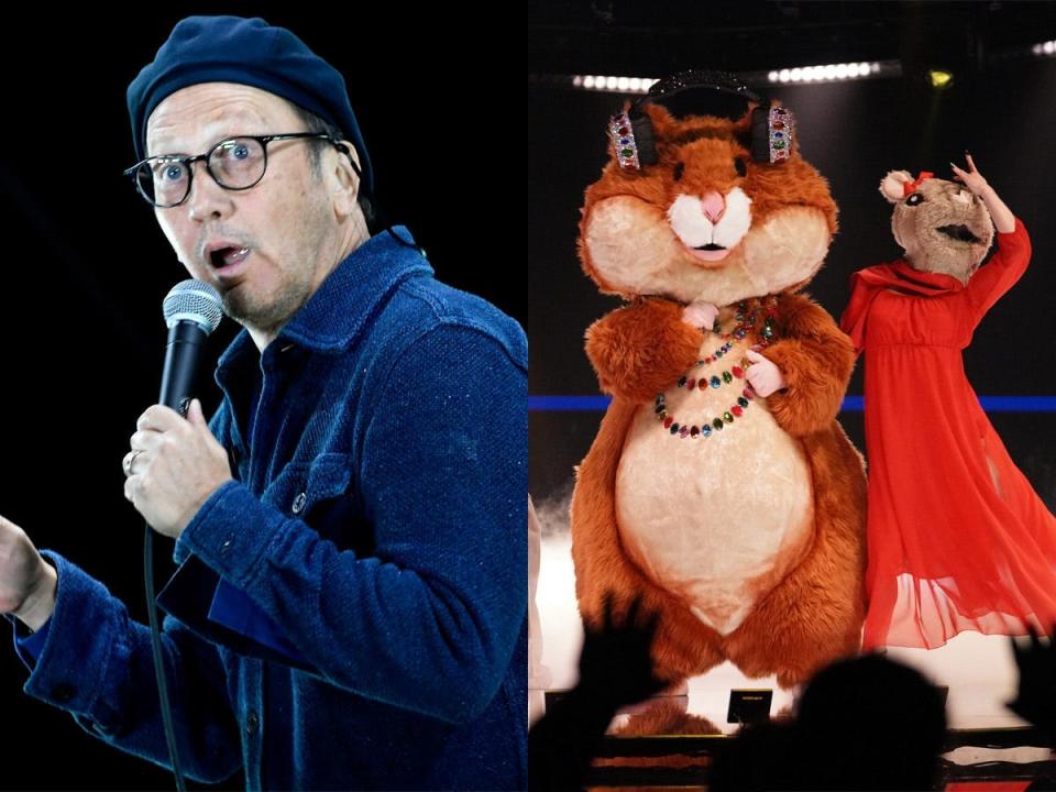 Rob Schneider performed as "Hamster" during season six of "The Masked Singer."