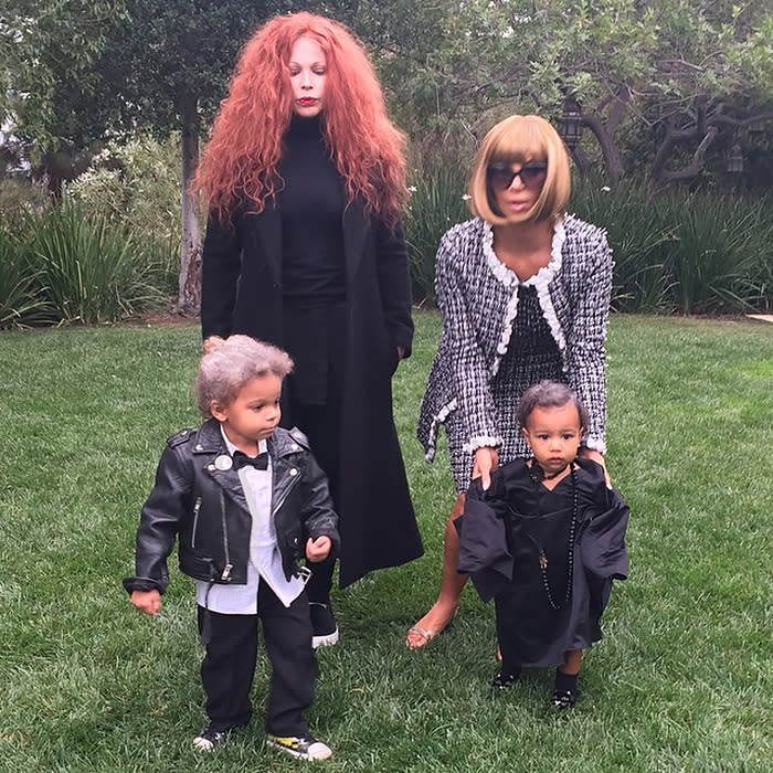 KIM KARDASHIAN WEST AND NORTH WEST