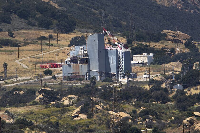 The Santa Susana Field Facility as seen from a ridgeline in unincorporated Ventura County.