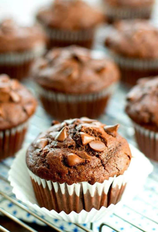 <p>Melissa's Southern Style Kitchen</p><p>Because it's in muffin form, this amount of chocolatey goodness is totally acceptable to eat for breakfast.</p><p><br><strong> Get the recipe:</strong> <a href="https://www.melissassouthernstylekitchen.com/double-chocolate-buttermilk-muffins/" rel="nofollow noopener" target="_blank" data-ylk="slk:Double Chocolate Buttermilk Muffins;elm:context_link;itc:0;sec:content-canvas" class="link rapid-noclick-resp"><em>D</em><em>ouble Chocolate Buttermilk Muffins</em></a></p>