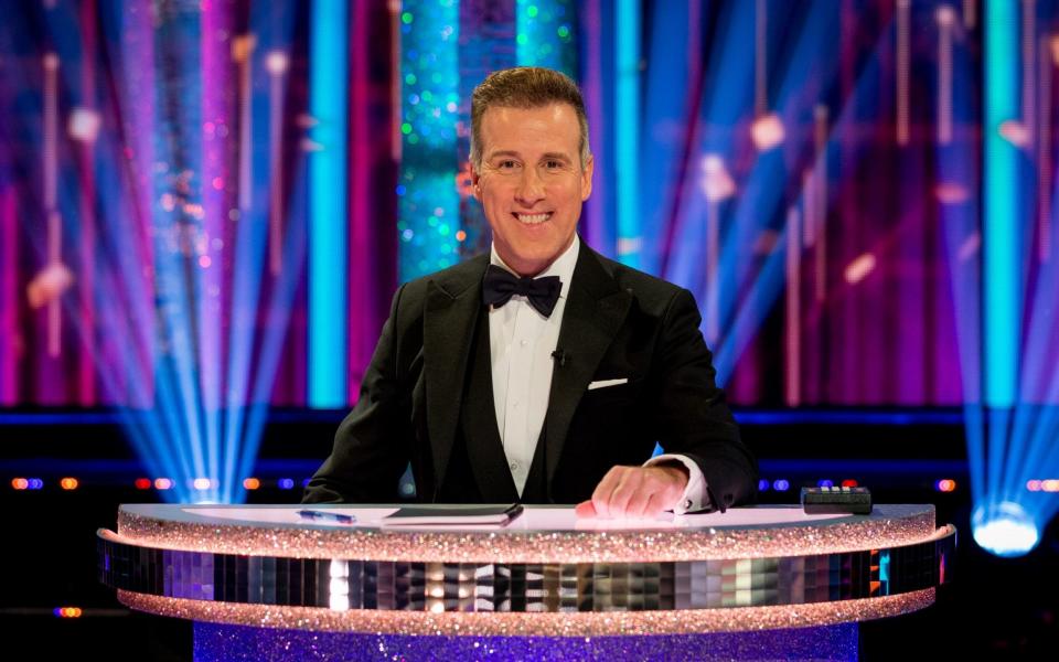 Anton Du Beke on the panel