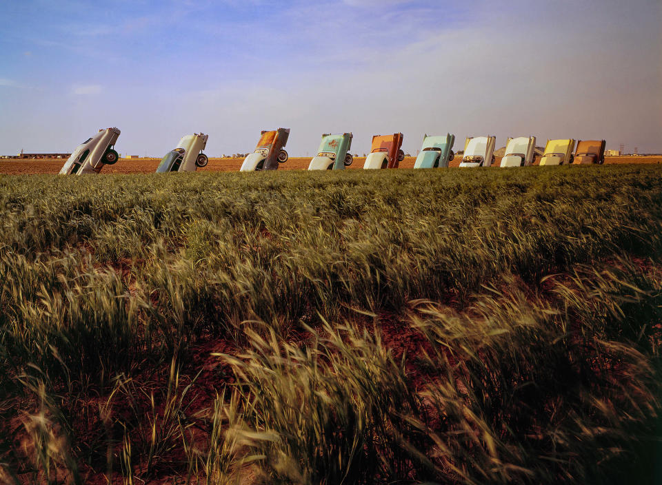 Cadillac Ranch, 1976.