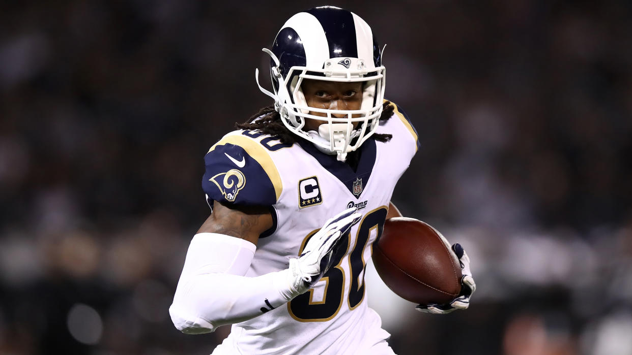 Rams running back Todd Gurley isn’t a fan of Thursday games. (Getty)