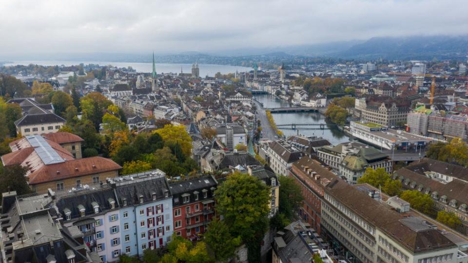 A photo of Zurich, Switzerland