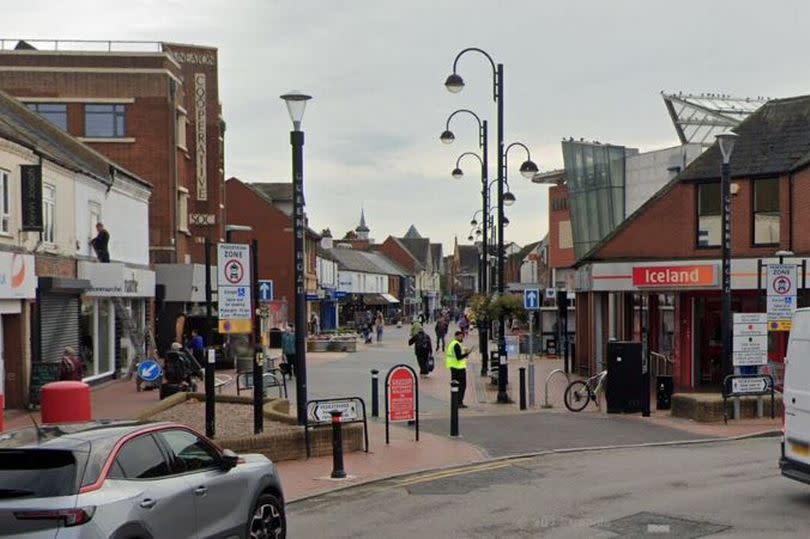 The dispersal order covered the town centre as well as nearby Riversley Park