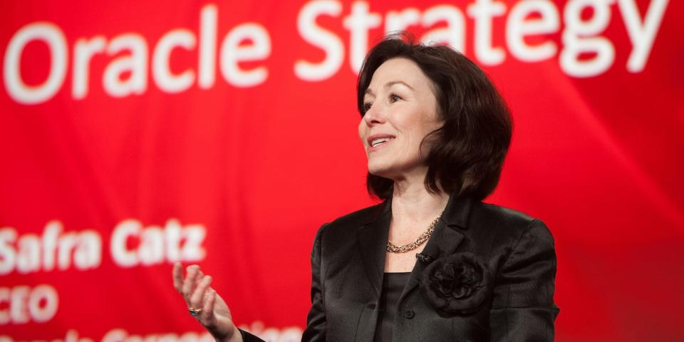 Oracle Safra Catz