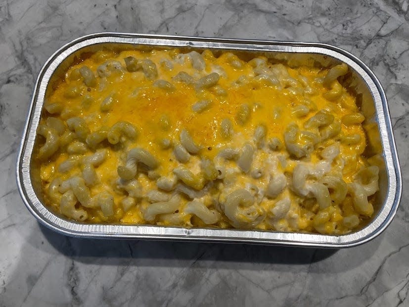 Baked Kirkland Signature mac and cheese