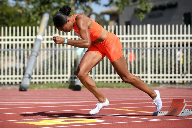 Allyson Felix is the most decorated U.S. track and field athlete of all time. (Photo: Katharine Lotze via Getty Images)