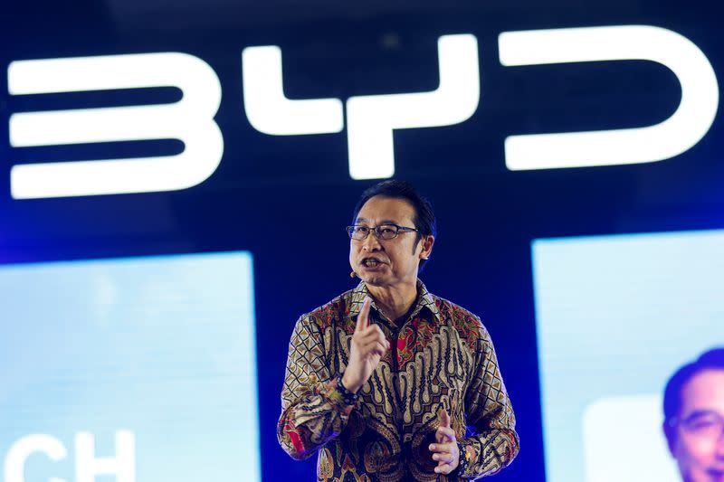 China's BYD launch in Jakarta