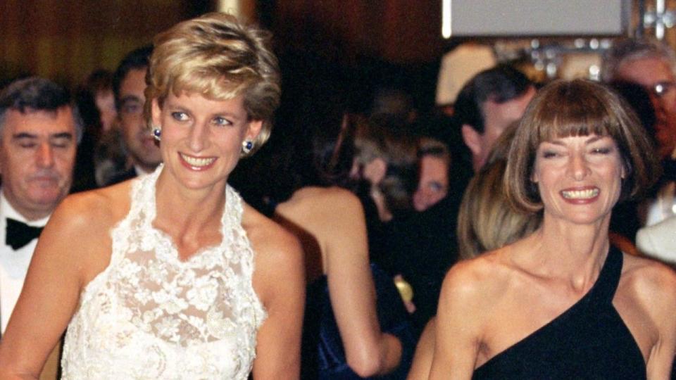 The 'Vogue' editor-in-chief and Tina Brown remember Diana as 'terribly lonely.'