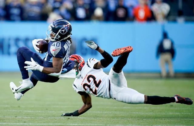 AFC Championship: Cincinnati Bengals beat Titans 19-16