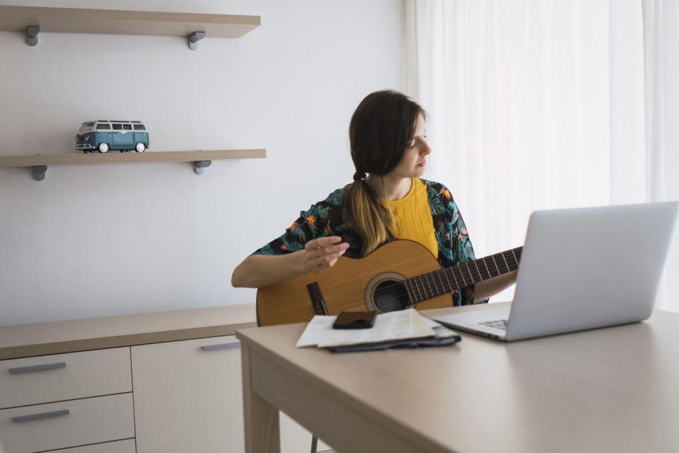 Ask a musician to play a private concert.