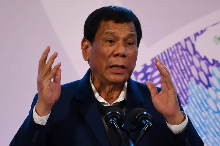 The Philippine president came to power in 2016 promising a ruthless war on drugs, and at times boasted of overseeing a so-called "death squad" behind the killings of more than a thousand petty criminals