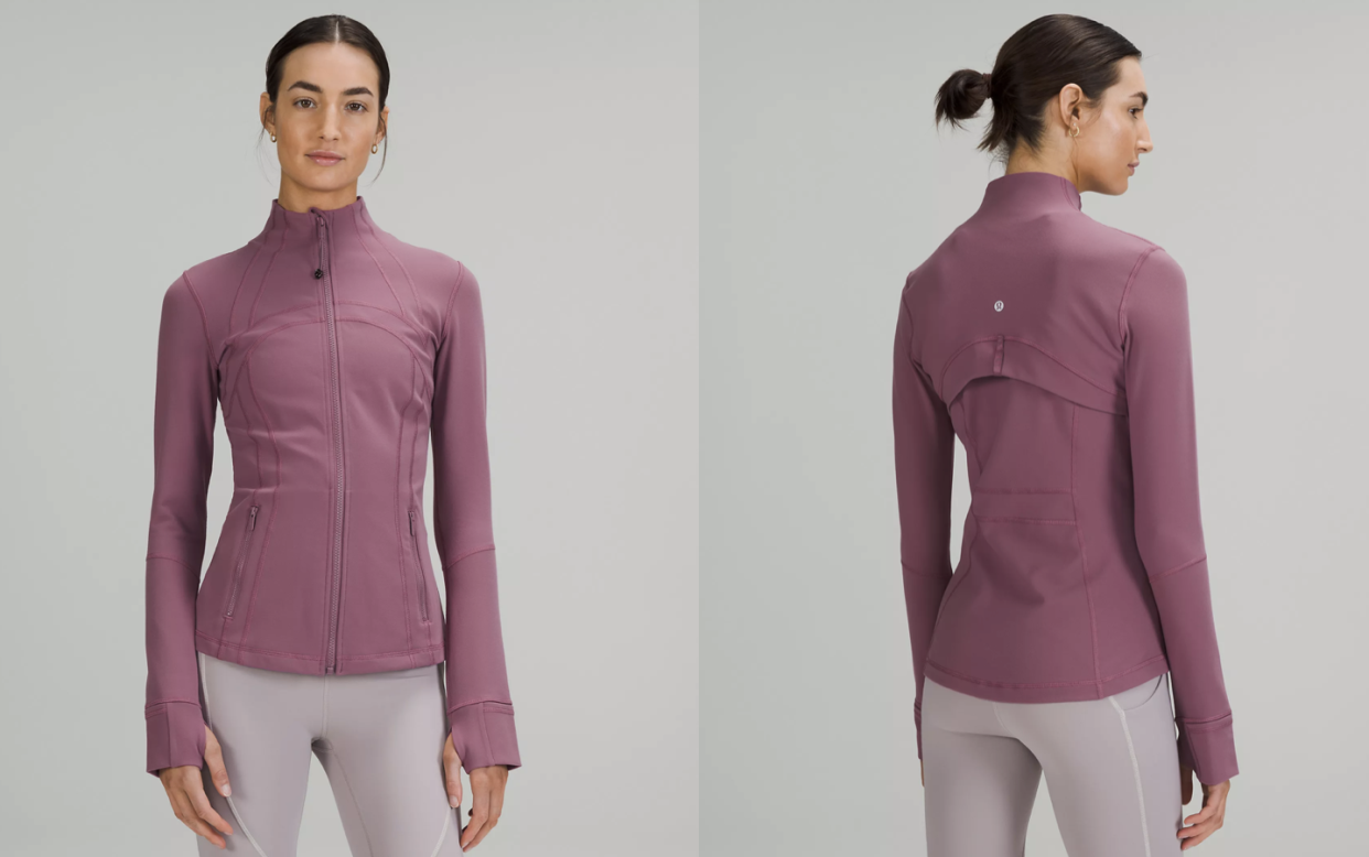 Lululemon shoppers are obsessed with this versatile and comfortable jacket. (Photos via Lululemon)