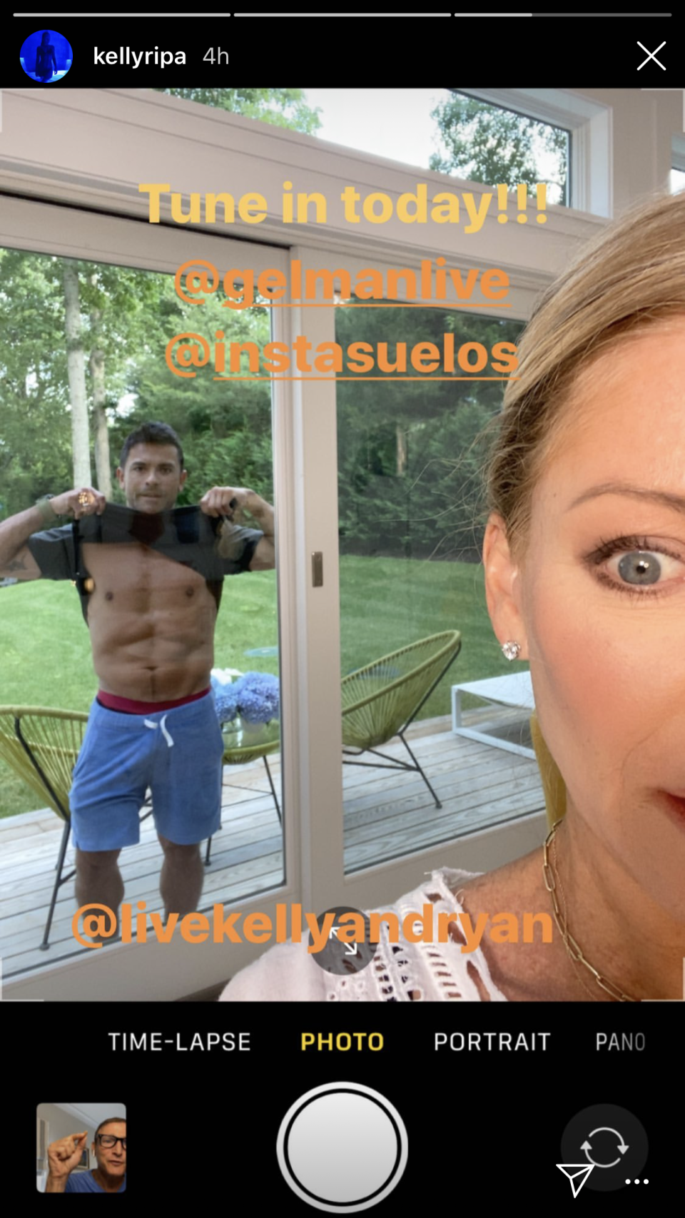 Kelly Ripa and Mark Consuelos