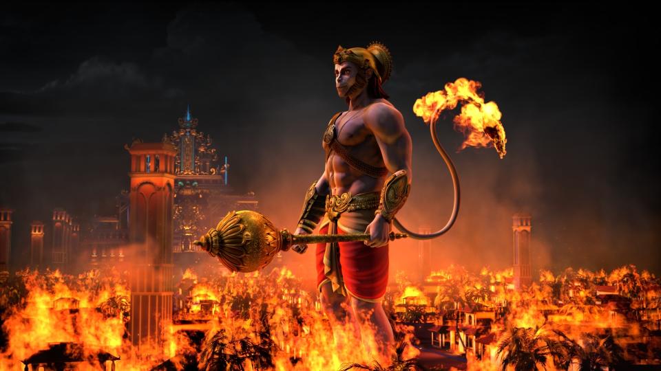 The Legend Of Hanuman - Credit: Graphic India