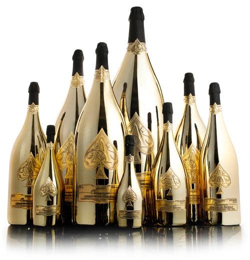 Arman de Brignac Gold Dynastie champagne