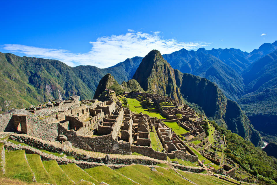 View of Machu Picchu