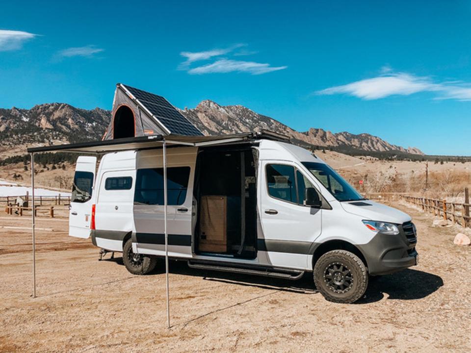 Boulder Campervans in a 2020 Mercedes Benz Sprinter 4x4