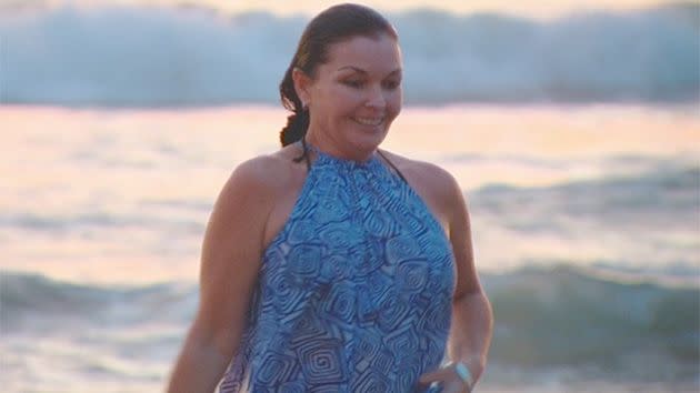 Schapelle Corby pictured enjoying her first swim in an ocean in nine years. Picture: Sunday Night