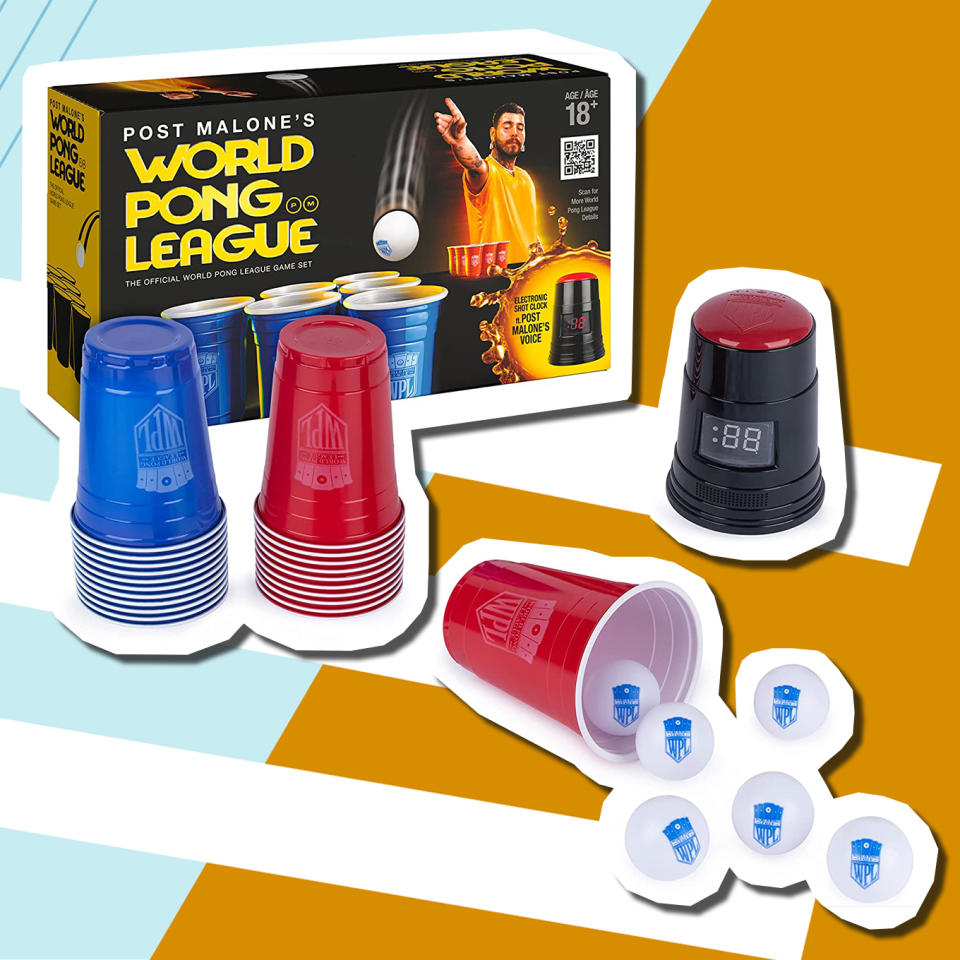 Post Malone World Pong League Beer Pong Drinking Game