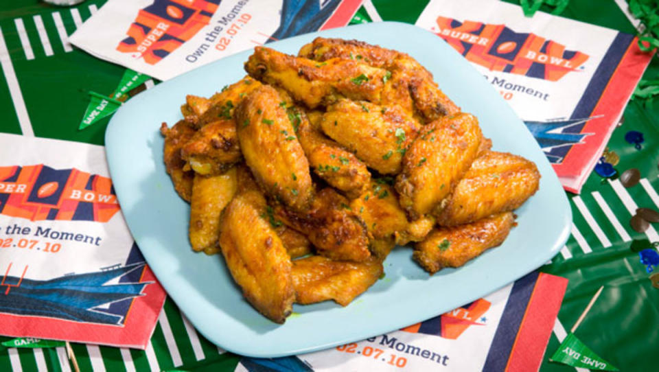 <p>Bobby Flay</p><p>Sweet and savory wings that are baked instead of fried.</p><p><strong>Get the recipe: <a href="https://parade.com/27968/bobbyflay/adobo-seasoned-baked-chicken-wings/" rel="nofollow noopener" target="_blank" data-ylk="slk:Adobo-Seasoned Baked Chicken Wings;elm:context_link;itc:0;sec:content-canvas" class="link ">Adobo-Seasoned Baked Chicken Wings</a></strong></p><p><strong>Related: <a href="https://parade.com/842974/jennybullistron/25-recipes-using-buffalo-sauce-that-arent-wings/" rel="nofollow noopener" target="_blank" data-ylk="slk:30 Super Bowl Recipes Starring Buffalo Sauce That Aren't Wings;elm:context_link;itc:0;sec:content-canvas" class="link ">30 Super Bowl Recipes Starring Buffalo Sauce That Aren't Wings</a></strong></p>