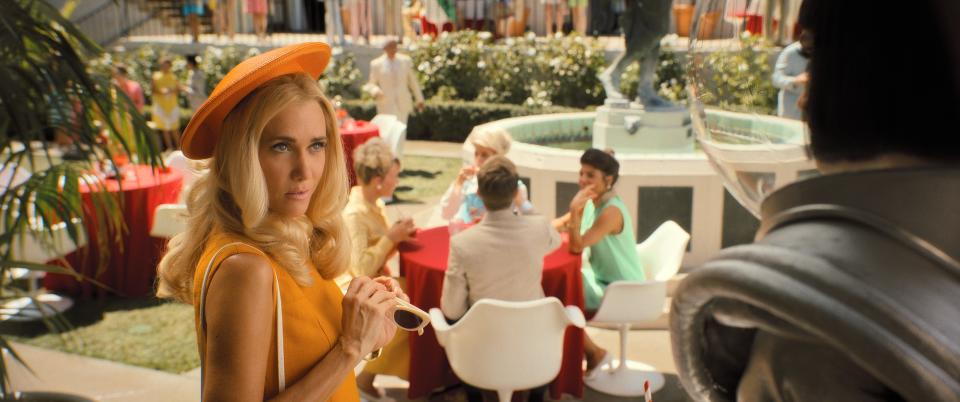 Kristen Wiig as Maxine Dellacorte in "Palm Royale" on Apple TV+.