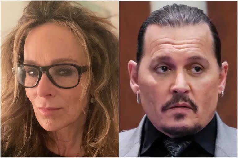 Jennifer Grey habló sobre el juicio entre Johnny Depp y Amber Heard (Foto: Archivo)