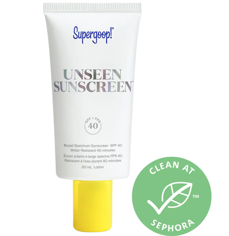 Supergoop! Unseen Sunscreen SPF 40. Image via Sephora.