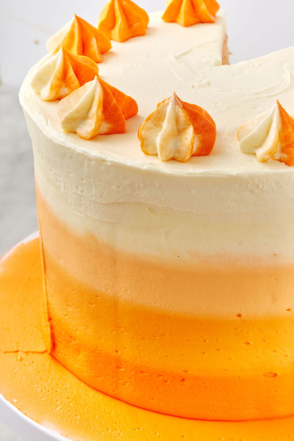 Creamsicle Ombre Cake